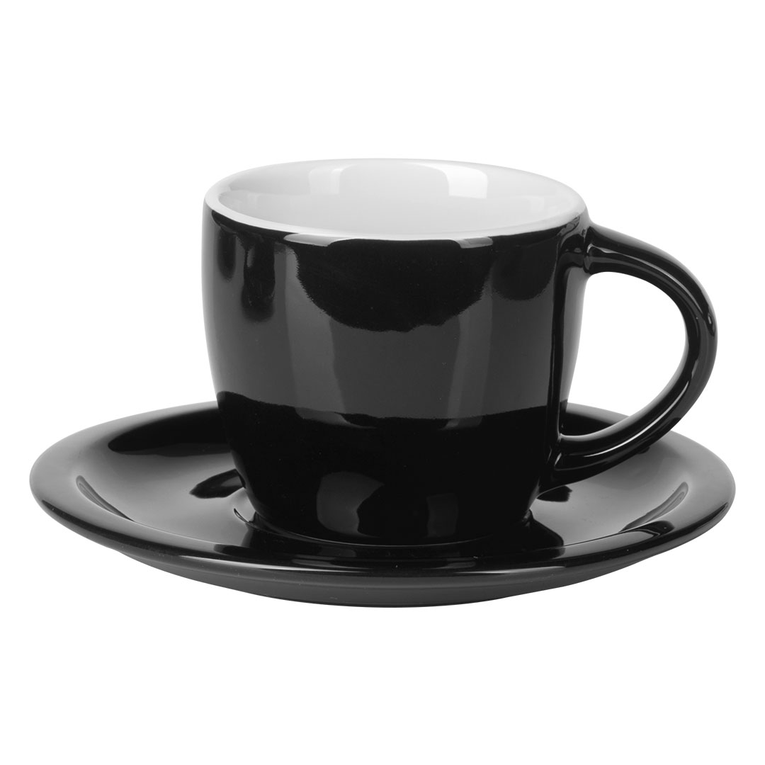 Skodelica za kapučino s podstavkom iz fine keramike, 150 ml